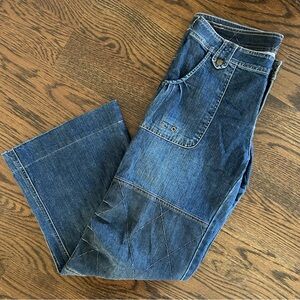 Vintage Y2K El Rodeo Patchwork Denim Pants – Size 2